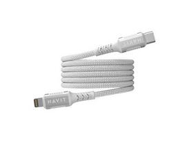 HAVIT CB6298 – Magnetic USB Type-C to Lightning cable, 1 m (white)