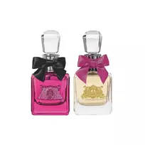 Juicy Couture Set: Viva La Juicy, Eau de Parfum, for women, 5 ml miniature + Viva La Juicy Noir, Eau de Parfum, for women, 5 ml miniature