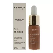 Clarins Skin Illusion, Hydrating, Luminous, Liquid Foundation, 118, Sienna, SPF 15, 15 ml *Tester