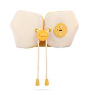 Havit Masaer do karku NM1702 oty masažuoklis Kaklas Geltona