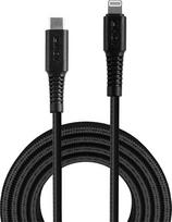 Kabel USB Lindy USB-C - Lightning 3 m Black (31288) | 31288 | 4002888312882