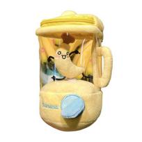 Juicer Doll Fun Interactive Plush Toy Blender Funny Expression Toy Decorative Figurine Kids Birthday Gifts Banana