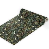 Tropical Moss Leaf Peel And Stick Wallpaper Black White Floral Self Adhesive Removable Contact Paper For Bedroom Walls Cabinets 3mx45cm