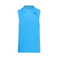 Under Armour Velocity Muscle Hyrox Dry Soft Treniruočių Krepšinio Berankovė Liemenė Vyriški Viršutiniai Drabužiai Ether-Blue 1327972-452 S