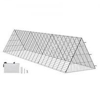 Didelis metalinis paukščių narvas/tunelis 300 x 71 x 61,5 cm