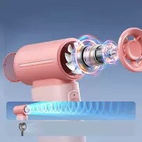 JisuLife Handheld Fan 9 Pink.