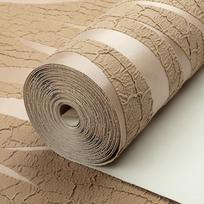 Banguotų dryžių tapetai, sustorintas elnio odos aksomas miegamajam, svetainei, televizoriaus sienos fonui, Papel De Parede 2mx53cm