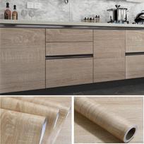 50cm pločio medžio rašto PVC tapetai durims, spintai, spintelėms, stalui, baldams. Vandeniui atsparūs, lipdukų pagrindu, namų dekoro plėvelė 30x100CM