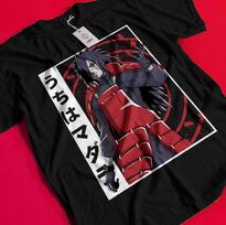 Madara Uchiha Shirt Naruto T-Shirt Hashirama Senju Anime Graphic Unisex Tshirt BB689 S