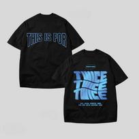 2026 Summer Fashion Trendy Tee Men Women Vintage Top Twice Blue Candy Kpop Oversized T-shirt – This Is for Tour 4XL