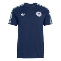 Adidas Vokietija Originals Marškinėliai Kolegijos Laivyno Spalvos Vyriški Viršutiniai Drabužiai Mėlyni JZ9342 L