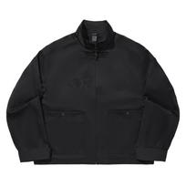 Li Ning Kung Fu Series Solid Color Zipper Stand Collar Versatile Loose Jacket Men jackets AFDVG15-1 XL