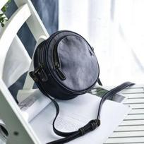 Vintažinis rankų darbo mažas apvalus kuodelis sluoksniuota crossbody pečių dėžutė apvalūs krepšiai ir krepšiai moterims