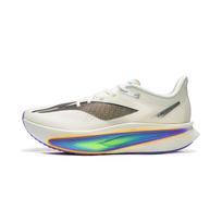 Li Ning Feidian 6 Challenger Iridescent Technology Amortizuojantys Maratono Treniruočių Bėgimo Bateliai Vyriški Sneaker Šampano-Balti ARMW003-35 41