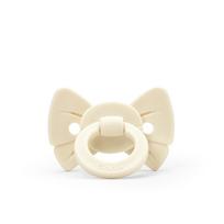 Elodie Details silikoninis čiulptukas 0-6 mėn. Binky Bow - Oat White