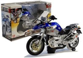 Žaislinis motociklas Lean Toys Speed, 1:8, mėlyna sp.