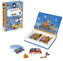 Magnetinis žaislas Janod Magneti Book Racers, 26 cm, įvairių spalvų