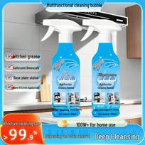 Multi-Purpose Foam Cleaner for Strong Stain Removal in Kitchen, Bathroom, and Household Foam Spray Head
