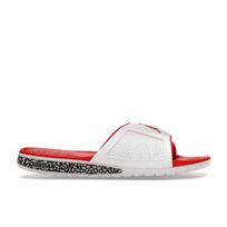 Air Jordan Hydro 3 Fire Red Unisex Šlepetės Baltos Fire-Red-Fire-Red-Tech-Grey 854556-116 41