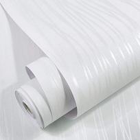 Baltos juostelės lipni tapetai Baltos vienspalvės kontaktinės plėvelės Juostuoti savaime limpančios tapetai Nuimami vandeniui atsparūs dekoras 1mx45cm