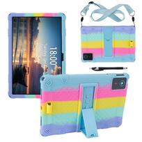 Minkštas dėklas Lenovo Tab M11 TB330FU TB331FC silikoninis atlenkiamas dėklas Lenovo Xiaoxin Pad 2025 11 colių su dirželiu ir rašikliu M11 TB-330FU 331FC