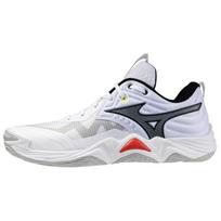 Mizuno Wave Momentum Elite Patogūs Patvarūs Palaikantys Subalansuoti Tinklinio Batai Unisex sportbačiai Balti Juodi V1GA251259 36