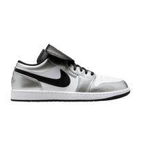 Air Jordan 1 Tiempo Low Metalinio Sidabro Unisex Sportbačiai Balti Juodi-Metalinio Sidabro IR2278-100 42.5