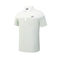 FILA Golf Series Fashion Simple Classic Basic Sports Casual Comfortable Cool Touch Knitted Short Sleeve Polo Shirt Men tops A11M625120FGY L