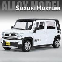 1:22 SUZUKI HUSTLER Alloy Car Model Diecast Metal Off-Road Vehicle Car Model Sound and Light Simulation Collection Kids Toy Gift balta
