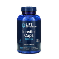 Life Extension Inositol Caps 1000 mg 360 vcaps