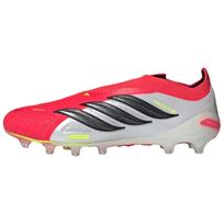 adidas Predator Elite Laceless AG Lucid Red Core Black Cloud White Unisex sportbačiai JR7838 41⅓