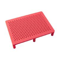 Clay Earring Drying Rack Manual Positioning Bracket for Hole Alignment Quick Drying and Compact Storage raudona
