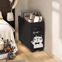 Office Moving Trolley with Wheels-Under-Desk Storage for Dorms,Perfect for Storing Books and Small Items,Office Supplies and Accessories,Shelf Basket cat juoda