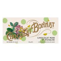 Bonnat Chocolat Noir with Pistachios 65% 100g