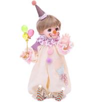 18 inch Cosplay Reborn baby doll Full Silicone Vinyl Buffoon Doll Collection toy Christmas Halloween Decoration