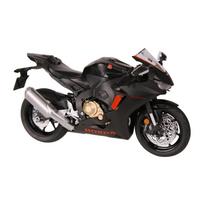1/9 Honda CBR 1000RR HRC Žaislinis Motociklas Vaikams Lenktynių Modelis Metalinis Miniatiūrinis Didelis Dydis Šviečiantis Kolekcinis Dovana Berniukui Vaikui juoda