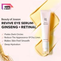 Beauty of Joseon Ginseng eye cream 30ml, Long Lasting Moisture, Relieve Dryness, Gentle Formula, Non Greasy, Daily Eye Care, K-Beauty, Korean Makeup 30ml/1.01fl.oz