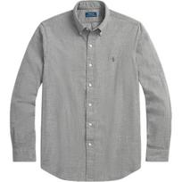 Polo Ralph Lauren Logo Embroidered Single-Breasted Long Sleeve Shirt Men shirts Gray MNPOWOV16823869-020 XL