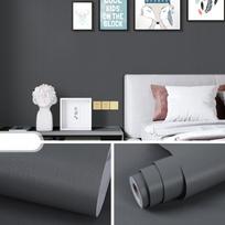 PVC lipnios tapetai 45cm Vandeniui atsparūs sienų lipdukai Klasikiniai Modernūs Namų Dekoravimas PASIDARYK pats Naujas Dekoras Spintos Vienspalviai 45cmX1m white
