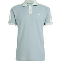 Adidas Originals Vaflinio Rašto Sportinis Dryžuotas Laisvo Kirpimo Polo Marškinėliai Vyriški viršutiniai drabužiai KX1231 S