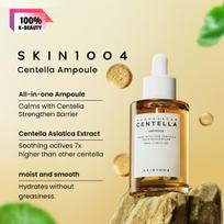 SKIN1004 Madagascar Centella Ampoule 100ml, Mild & Non-Irritating, Relieve Redness, Light Texture, Long-Lasting Moisture, K-Beauty, Korean Makeup 100ml/3.38 fl.oz.