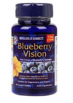 Holland & Barrett mėlynių skonio tabletės Vision – 60 tablečių