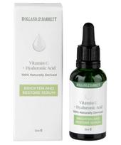 Holland & Barrett vitamino C ir hialurono rūgšties serumas – 30 ml.