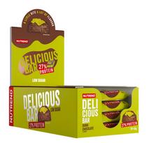 Nutrend Delicious baltymų batonėlis, Dubajaus šokolado skonio – 28 x 50 g