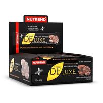 Nutrend Deluxe baltymų batonėlis, šokoladiniai pyragaičiai – 12 x 60 g