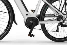 Elektrinis dviratis Ecobike LX100 White V2 504Wh-19"