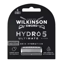 WILKINSON_Sword Hydro 5 Ultimate skustuvų peiliukai, 4 vnt.