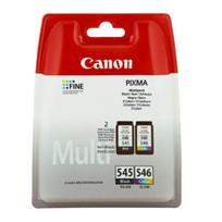 CANON Ink 8287B005 / PG-545/CL-546 Multipack in Blister, Black, Cyan, Magenta, Yellow
