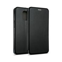 Beline Magnetic Book Case for Xiaomi Redmi Note 9 Pro, Black/Black