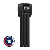 Spyna ABUS BORDO™ Combo 6000C/90 Black SH // sulankstoma, 90 cm (juoda)